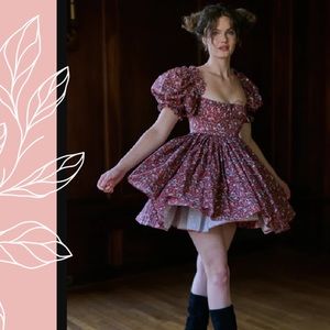 Selkie Crimson Beach Day dress